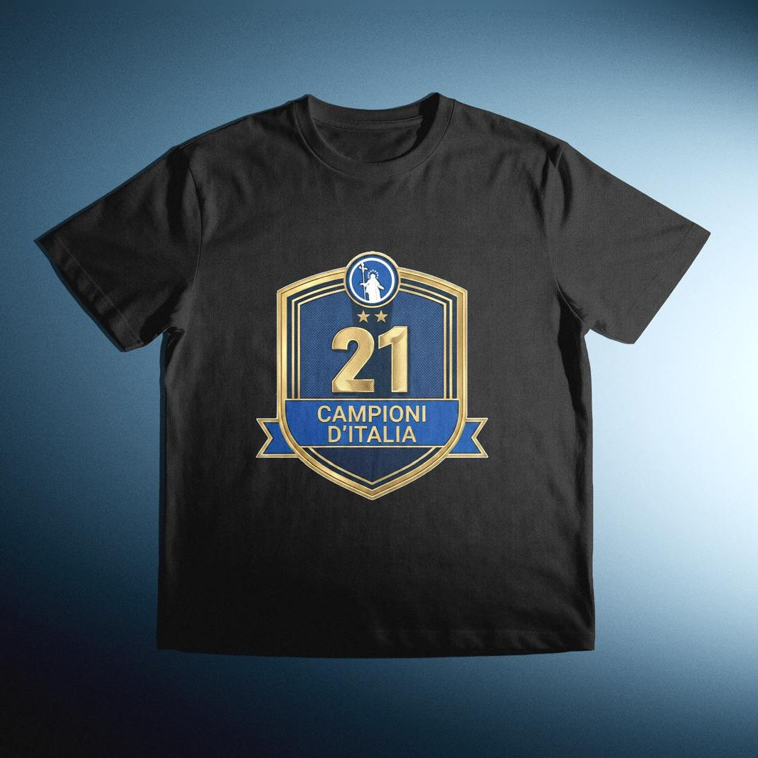 T-shirt Campioni d'Italia