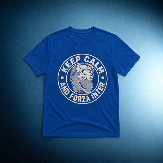T-Shirt "KEEP CALM AND FORZA INTER"
