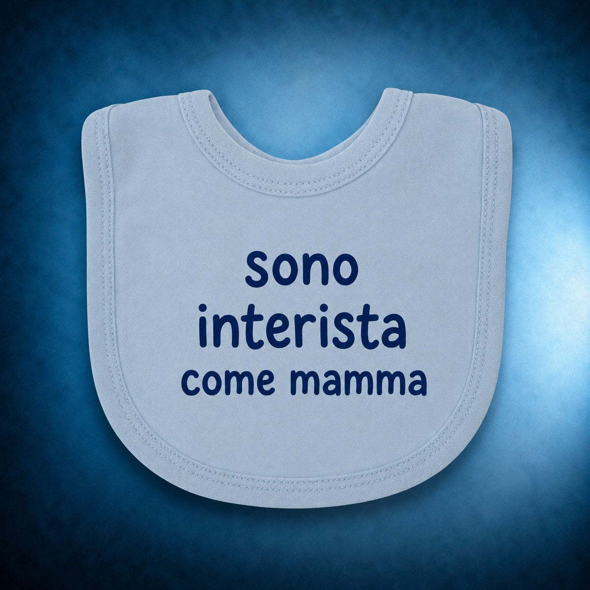 Bavaglino Baby “SONO INTERISTA COME MAMMA”