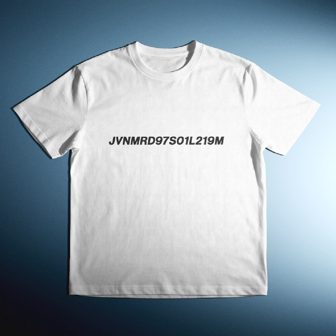 T-shirt Codice Fiscale JVNMRD