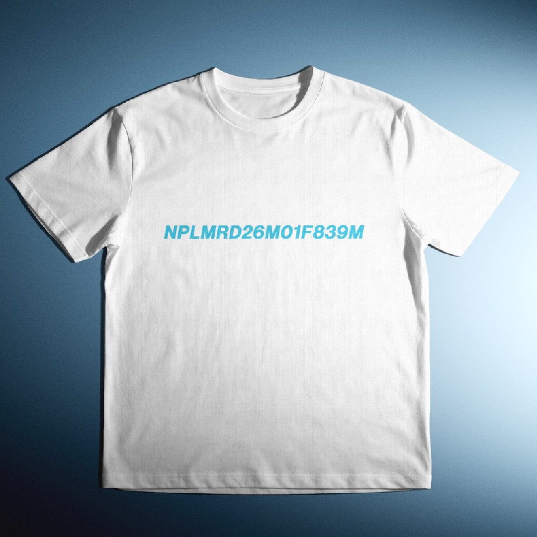 T-shirt Codice Fiscale NPLMRD