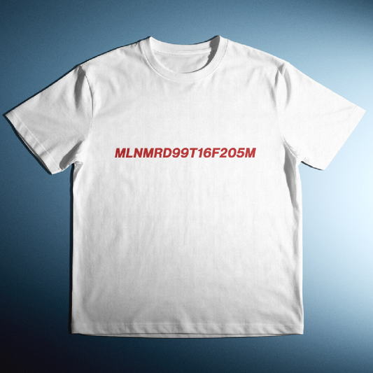 T-shirt Codice Fiscale MLNMRD